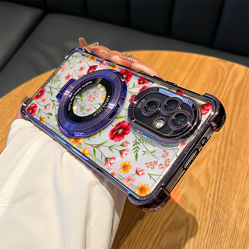 Vivo V40 - 花柄の携帯電話ケース Vivo V70 FE V60 V50
