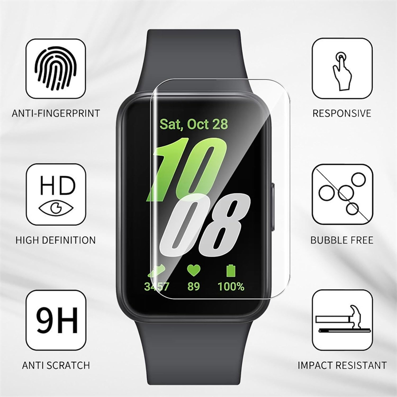 ソフトヒドロゲルフィルムサムスンギャラクシーフィット 3 ア - Hydrogel Screen Protector のレビューと価格
