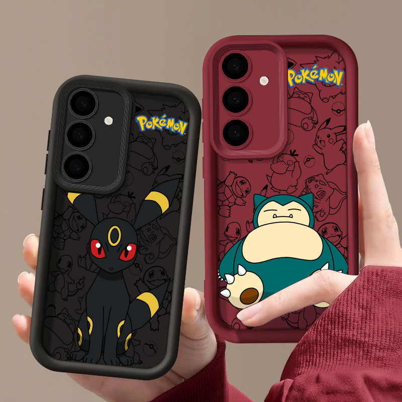 カビゴン、アンブレオン、ポケモンアニメS26ウルトラケース、 - Samsung Galaxy S25 のレビューと価格