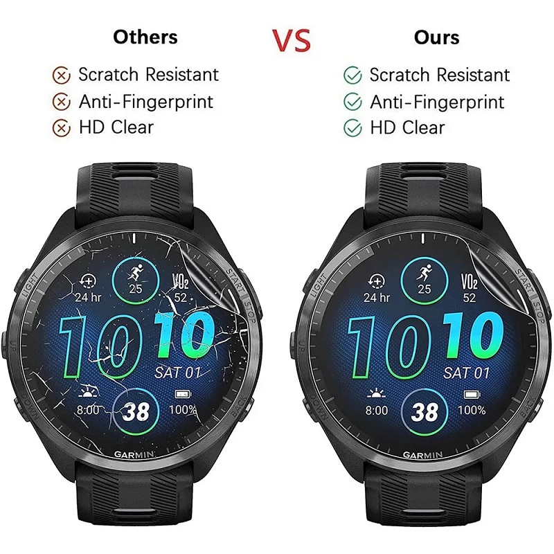 1-5 個のヒドロゲルフィルムガーミンフォアランナー 45  - Hydrogel Screen Protector のレビューと価格