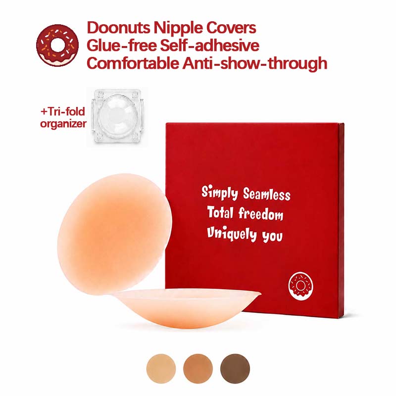 DOONUTS BODY シームレス医療用シリコンニップルカ - Full Cover Adhesive のレビューと価格