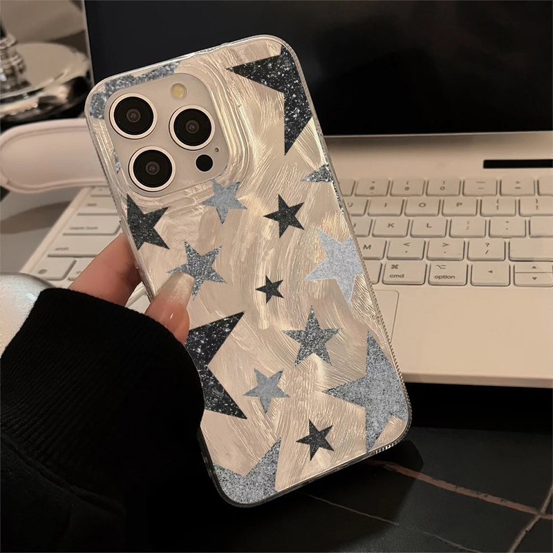 輝く星柄のおしゃれなスマホケース iPhone 17 16  - Apple Iphone 15 Pro Max のレビューと価格