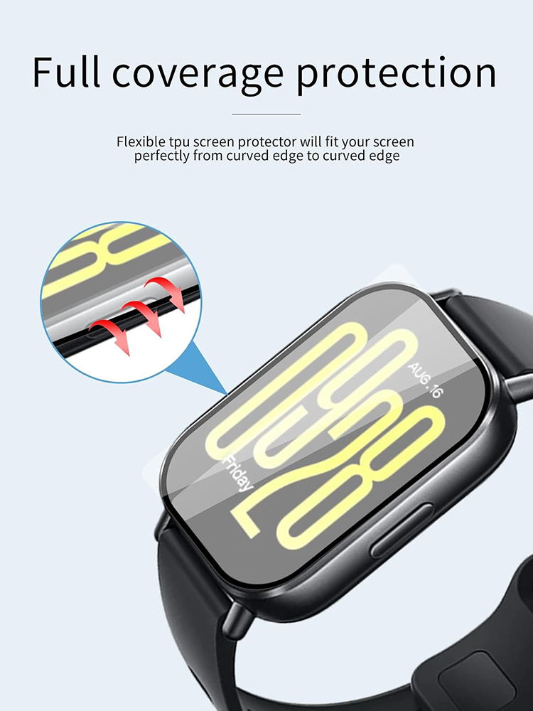 Redmi Watch 6 Active/6Lite/5Ac - Hydrogel Screen Protector のレビューと価格