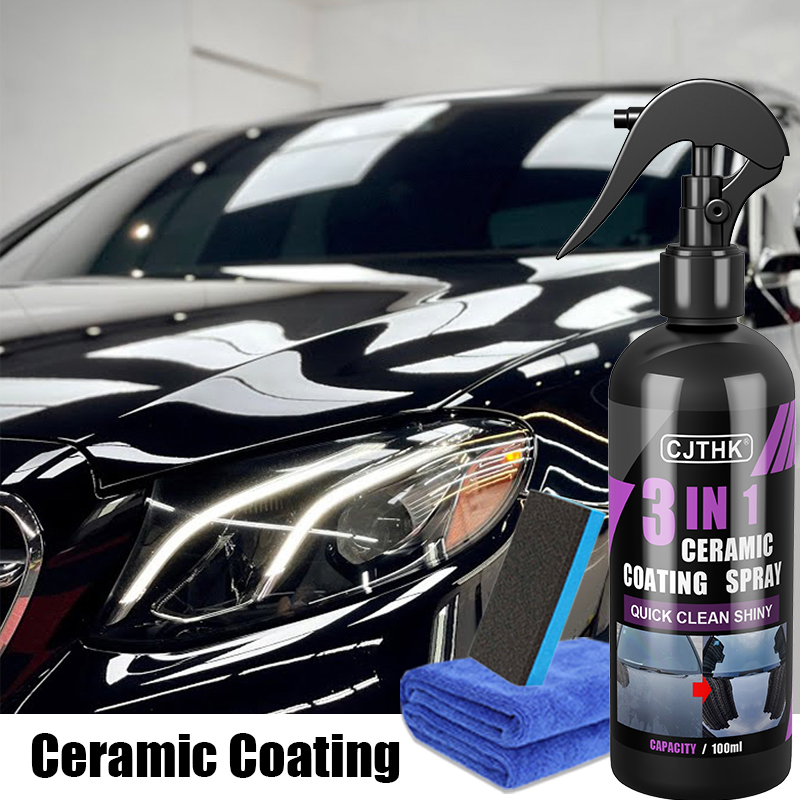 車用セラミックナノコーティング液 コーティングナノクリスタル - Oleophobic Coating Spray のレビューと価格